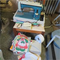 Domestic Sewing Machine & Asst.