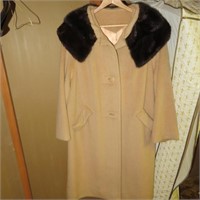 Vintage Lane Bryant Fur Collar Coat