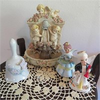 January and September Angel Figurines & Asst Items