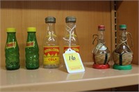 Assorted Decorative Miniature Bottles (Skirt,