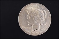 1922 Peace silver dollar