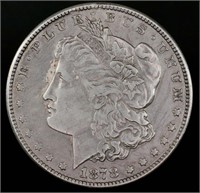 1878-s Morgan silver dollar