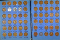 Lincoln cents collection (in Whitman books)