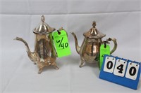(2) Small Coffee Urns, Approx. 10"H