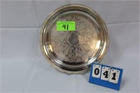 (4) Serving Trays, Round, Approx. 15" Dia