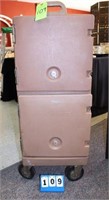 Cambro Double Food Carrier on Casters