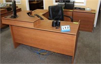 Office Desk, Dell Optiplex 760, Monitor & Keyboard