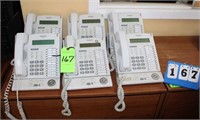 (6) Panasonic KX-T7630 Office Phones