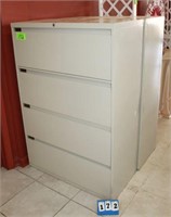 (2) 4-Drawer Lateral File Cabinets
