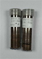 1930-D & 1930-S  Rolls of circulated Lincoln Cents