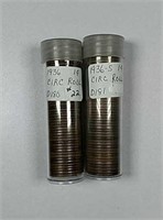 1936 & 1936-S  Rolls of circulated Lincoln Cents
