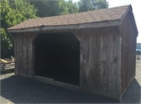 10' X 16' Run-In Shed