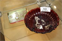 Candy Dish, Jewelry & Coins