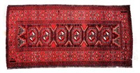 Red Bokhara Rug - Persian