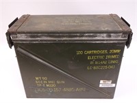 Ammo Case - 20mm, 100 Cartridge Case