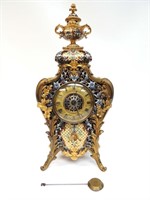French eight day mantle clock