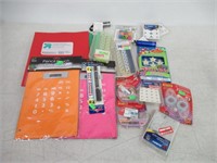 Lot of Various School Supplies