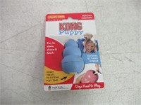 KONG Puppy Toy Natural Teething Rubber -Fun to