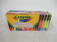 "Used" Crayola Sidewalk Chalk Sticks, Washable,