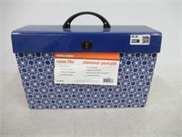 Globe-Weis Case File With 19 Pockets - Blue