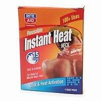 RiteAid Reusable Instant Heat Neck Heat Pack