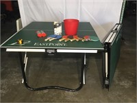 Fold up full size ping pong table