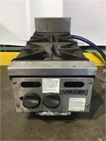 Vulcan gas burner countertop