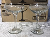19 cocktail glasses