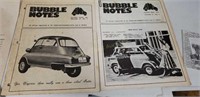 Isetta bubble notes & service manuals + more