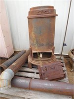 Several Wood or Coal Heating Stoves