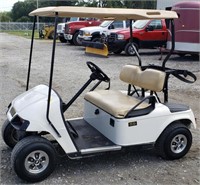 EZ-GO Golf cart with battery charge