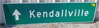 Kendallville Reflective highway Sign