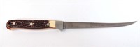 Knife - Schrade Hoffritz filet knife, 7" blade