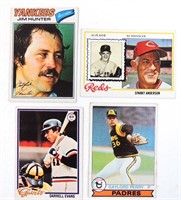 1977 - 1980 Baseball Card Lot, More than 200 Cards