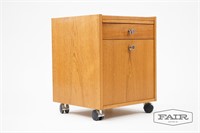 Petite Storage Cabinet on Wheels