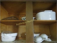 Contents of Cabinet-Casserole dishes