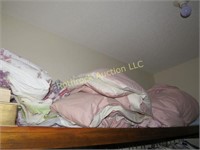 Contents of Closets-Bed Linens & Luggage, Misc