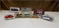 8 new in box diecast cars