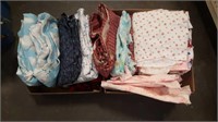 (2) Boxes of Flannel Fabric