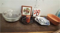 Pyrex Dishes, Pie Pans, & More