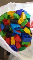 Large Bag of Large Legos Building Blocks