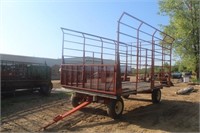 Meyers 9ft x 16ft Kick Bale Wagon on Kory 6872