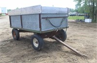 Barge Box Dump Wagon, Approx 6ft x 10ft x 36"