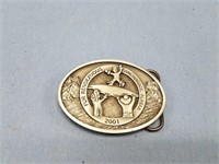 2001 Fur Rondy belt buckle                   (d 21