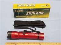Kwik Force rechargeable LED flashlight/stun gun co