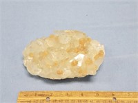 Beautiful crystal stone cluster specimen 6" x 4.5"