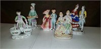 Vintage porcelain figurine collection