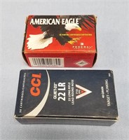 2 Small boxes of 22 cal. Cartridges