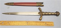 14.5" Reproduction of an ancient sword with a hard