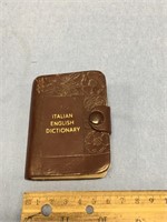 Tiny Italian English dictionary, Midget Series